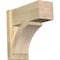 Ekena Millwork Thorton Block Rough Sawn Outlooker, Douglas Fir, 8"W x 18"D x 18"H OUT08X18X18THR05RDF - alternate 1